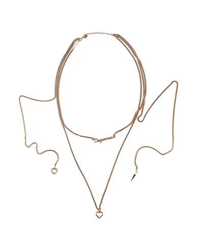 DSQUARED2 Necklace Gold 90% Brass, 8% Tin alloy, 2% Crystal