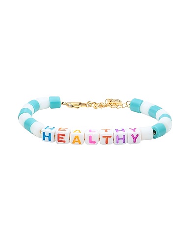 SPORTY & RICH Bracelet White Plastic, Metal