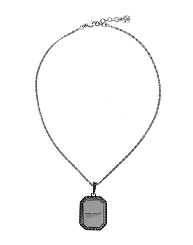 MCQUEEN Necklace Silver Metal