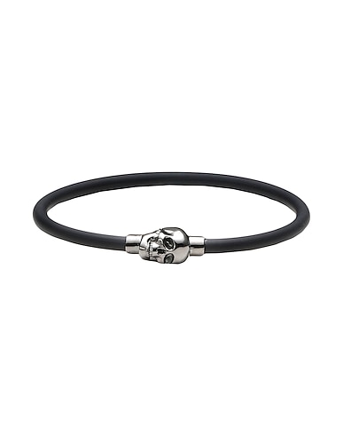 MCQUEEN Bracelet Black Rubber, Brass