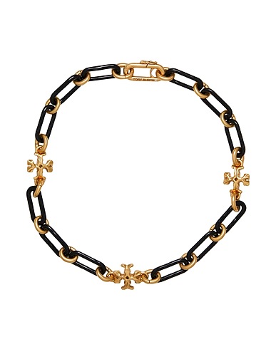 TORY BURCH Necklace Black Metal