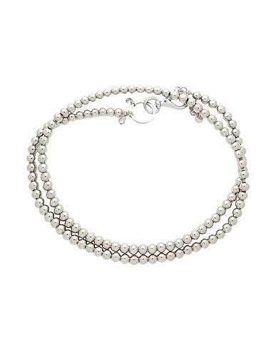 MM6 MAISON MARGIELA Necklace Silver Metal