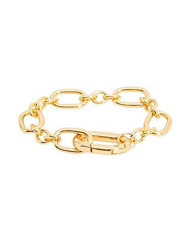8 by YOOX Bracciale BIG CHAIN BRACELET
 Oro 60% Ferro, 40% Lega di metalli