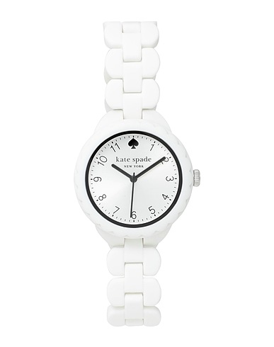KATE SPADE New York Wrist watch MORNINGSIDE
 White 100% Silicone