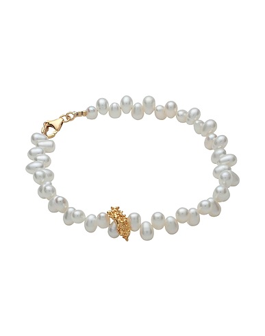ALIGHIERI Bracelet THE CALLIOPE BRACELET Gold Bronze, 999/1000 gold plated, Freshwater Pearl