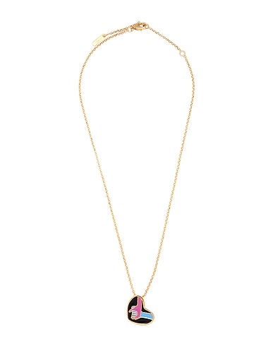 CHLOÉ Necklace Gold 100% Brass, Lacquer
