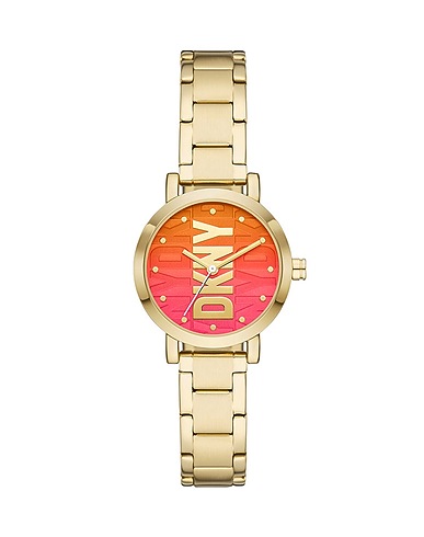 DKNY Wrist watch SOHO
 Gold Stainless Steel