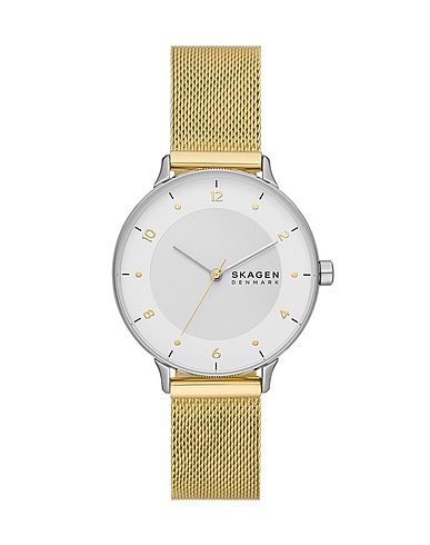 SKAGEN Wrist watch RIIS
 Gold Stainless Steel