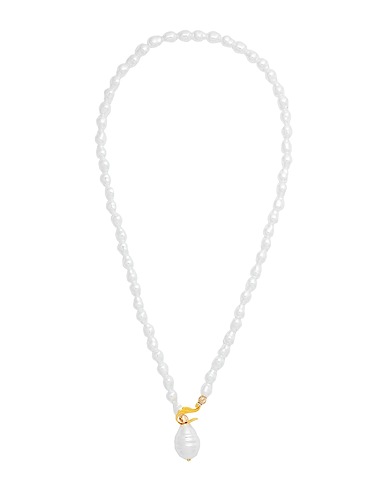 TAOLEI Necklace White 750/1000 gold plated