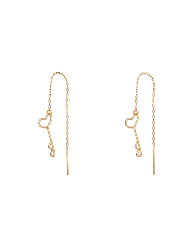 TAOLEI Earrings Gold 750/1000 gold plated