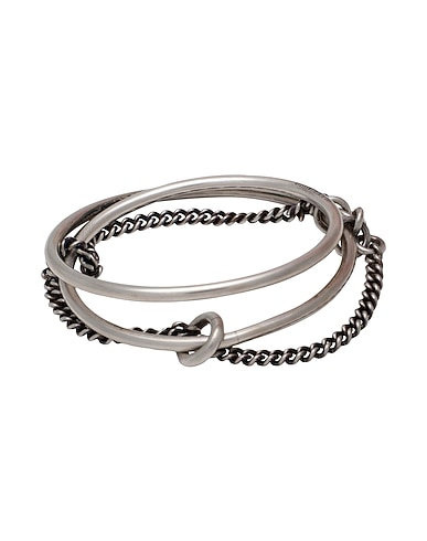 ANN DEMEULEMEESTER Bracelet Silver Metal