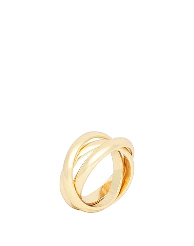 SHASHI Ring Gold 100% Brass, 585/1000 gold plated