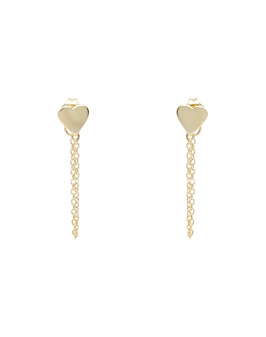 SHASHI Earrings Gold Silver-gilt, Silver