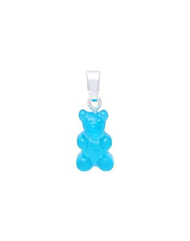 CRYSTAL HAZE Pendant Azure 100% Resin, Brass