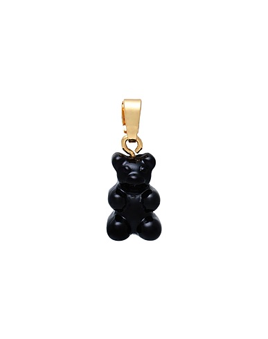 CRYSTAL HAZE Pendant Black Brass, 750/1000 gold plated, Resin