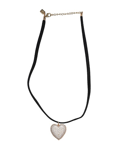 CRYSTAL HAZE Necklace Gold Cotton, Brass, 750/1000 gold plated, Cubic zirconia