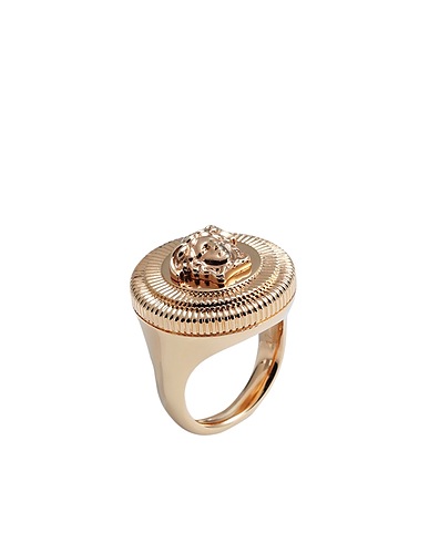 VERSACE Ring Gold Metal
