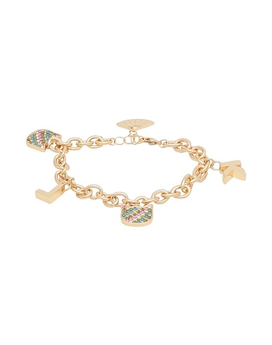 KARL LAGERFELD Armband K/CAT BRACELET PAVE
 Gold 70% Messing, 30% Kristall
