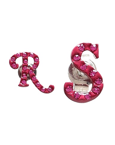 RAF SIMONS Earrings Fuchsia 100% Brass