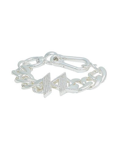 KARL LAGERFELD Armband K/MONOGRAM CHAIN PAVE BRACELET Silber 50% Zamaklegierung, 40% Messing, 10% Glas