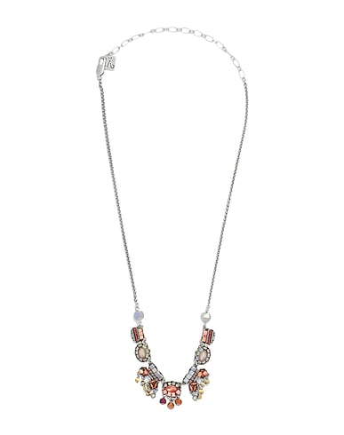 AYALA BAR Necklace ginger spice necklace
 Red Brass, Crystal, Glass, Resin, Textile fibres