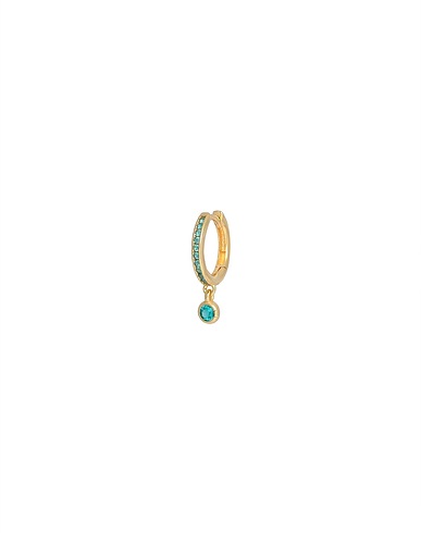 KURSHUNI Ear cuff or single earring glint 3single earring
 Gold 925/1000 Silver, Cubic zirconia