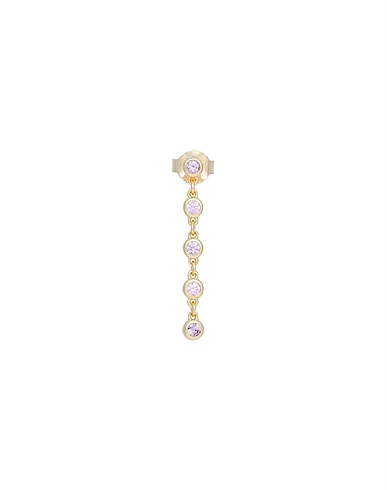 KURSHUNI Earcuff και μονό σκουλαρίκι mini glintsingle earring
Χρυσό Ασήμι 925/1000, Κυβική ζιρκονία