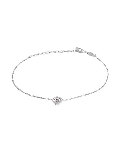 KURSHUNI Cavigliera ent heart anklet
 Argento Argento 925/1000, Zirconia cubica