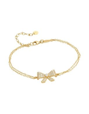 KURSHUNI bow bracelet ブレスレット ゴールド レディース 8,342円