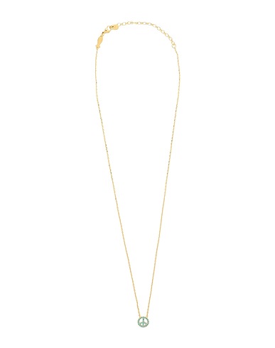 KURSHUNI Necklace peace necklace
 Gold 925/1000 Silver, Cubic zirconia