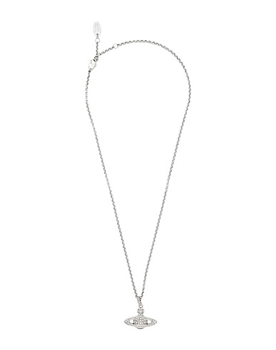 VIVIENNE WESTWOOD Necklace Silver Brass