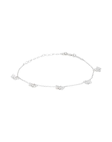 KURSHUNI Bracelet butterfly bracelet
 Silver 925/1000 Silver, Cubic zirconia