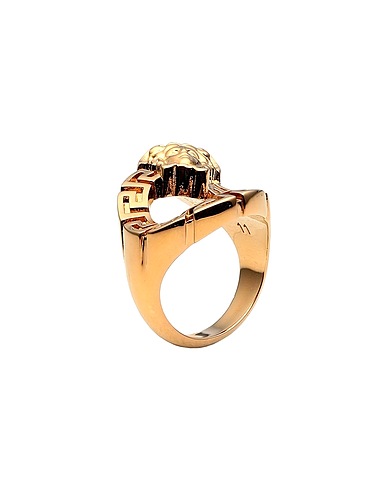 VERSACE Ring Gold Metal