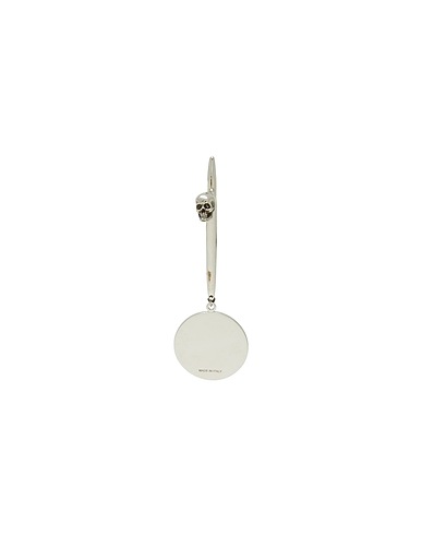 MCQUEEN Ear cuff or single earring Silver Metal
