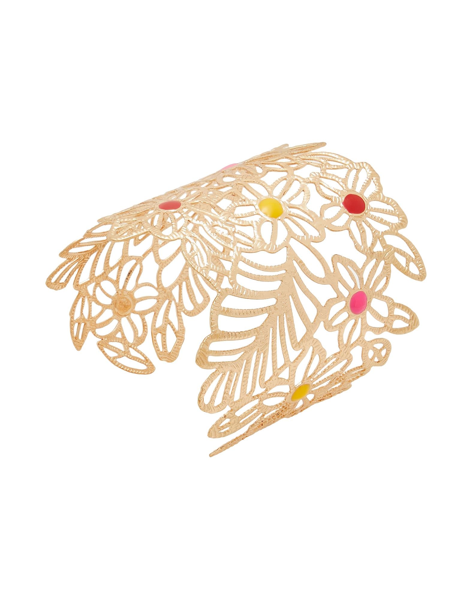 人気【8 by YOOX】 RHINESTONES FRINGES BRACELET ブレスレット 8 By YOOX RHINESTONES FRINGES BRACELET | Silver Women's