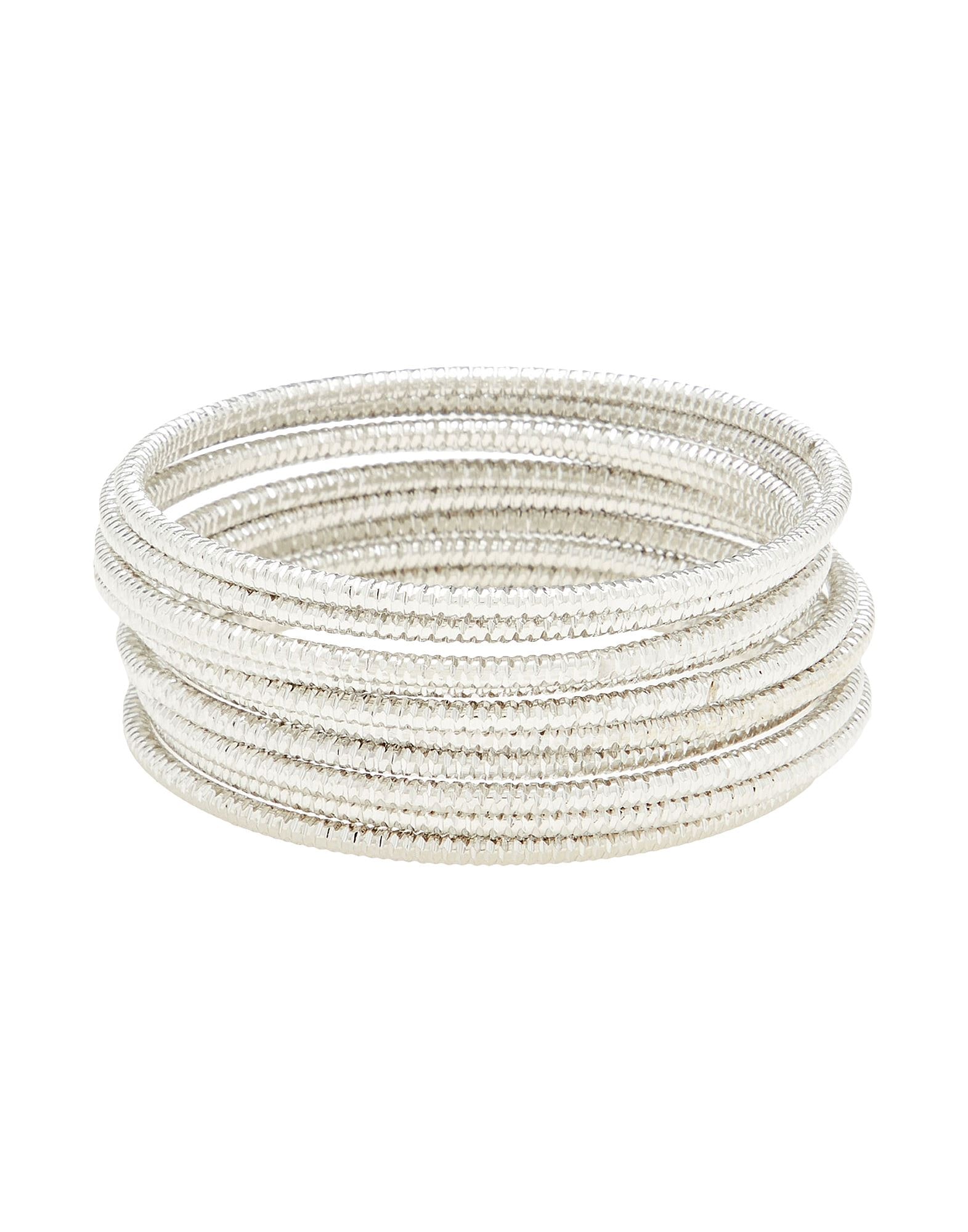 人気【8 by YOOX】 RHINESTONES FRINGES BRACELET ブレスレット 8 By YOOX RHINESTONES FRINGES BRACELET | Silver Women's