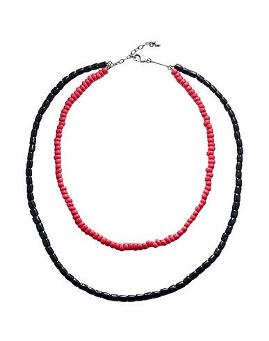 DSQUARED2 Necklace Black 80% PMMA - Polymethyl methacrylate, 20% Brass
