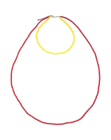 DSQUARED2 Necklace Coral Other Fibres