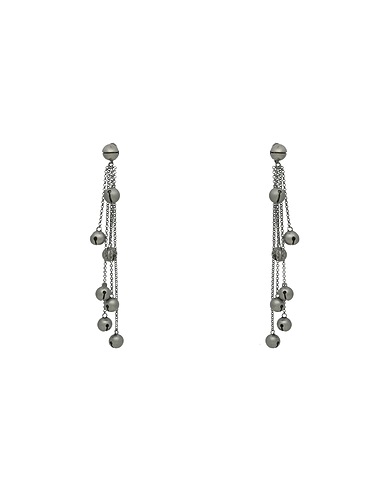 DSQUARED2 Earrings Silver Palladium