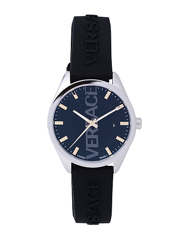VERSACE Wrist watch V-vertical (wc-3H)
 Black Brass