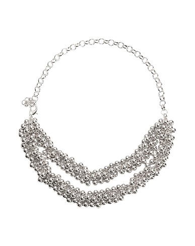 8 by YOOX Necklace MULTIPLE SPHERES NECKLACE
 Silver 100% Iron