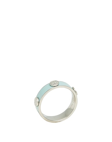TORY BURCH Anello Celeste Metallo