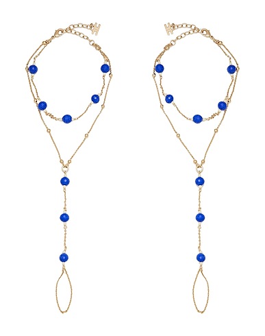 ELISABETTA FRANCHI Cavigliera Blu Metallo