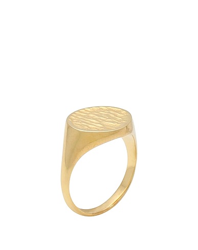HANREJ Ring Gold Brass