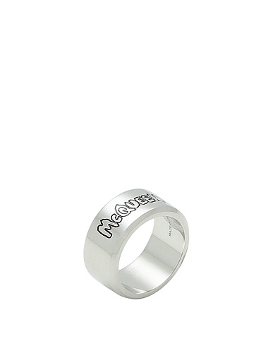 MCQUEEN Ring Silver Metal