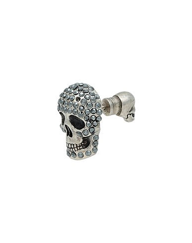 MCQUEEN Ear cuff or single earring Silver Metal