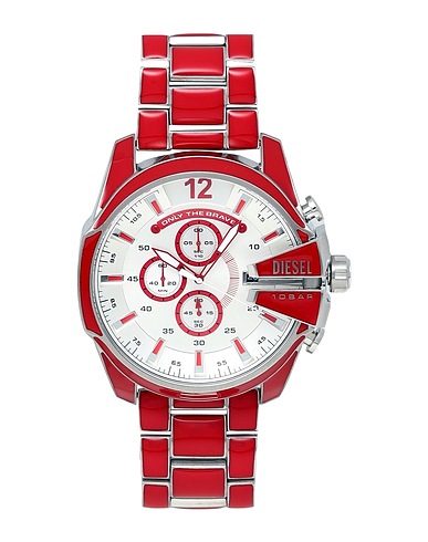DIESEL Reloj de pulsera Rojo Acero Inoxidable
