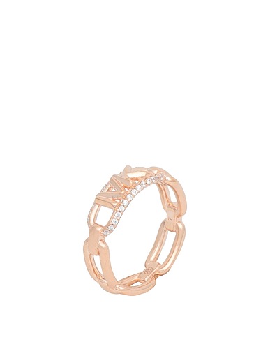 MICHAEL KORS Ring Rose gold 925/1000 Silver, Crystal