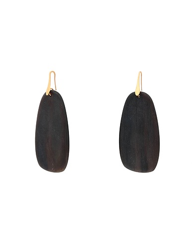 BRUNELLO CUCINELLI Earrings Lead 925/1000 Silver, Horn