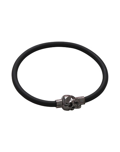 MCQUEEN Bracelet Black Rubber, Metal